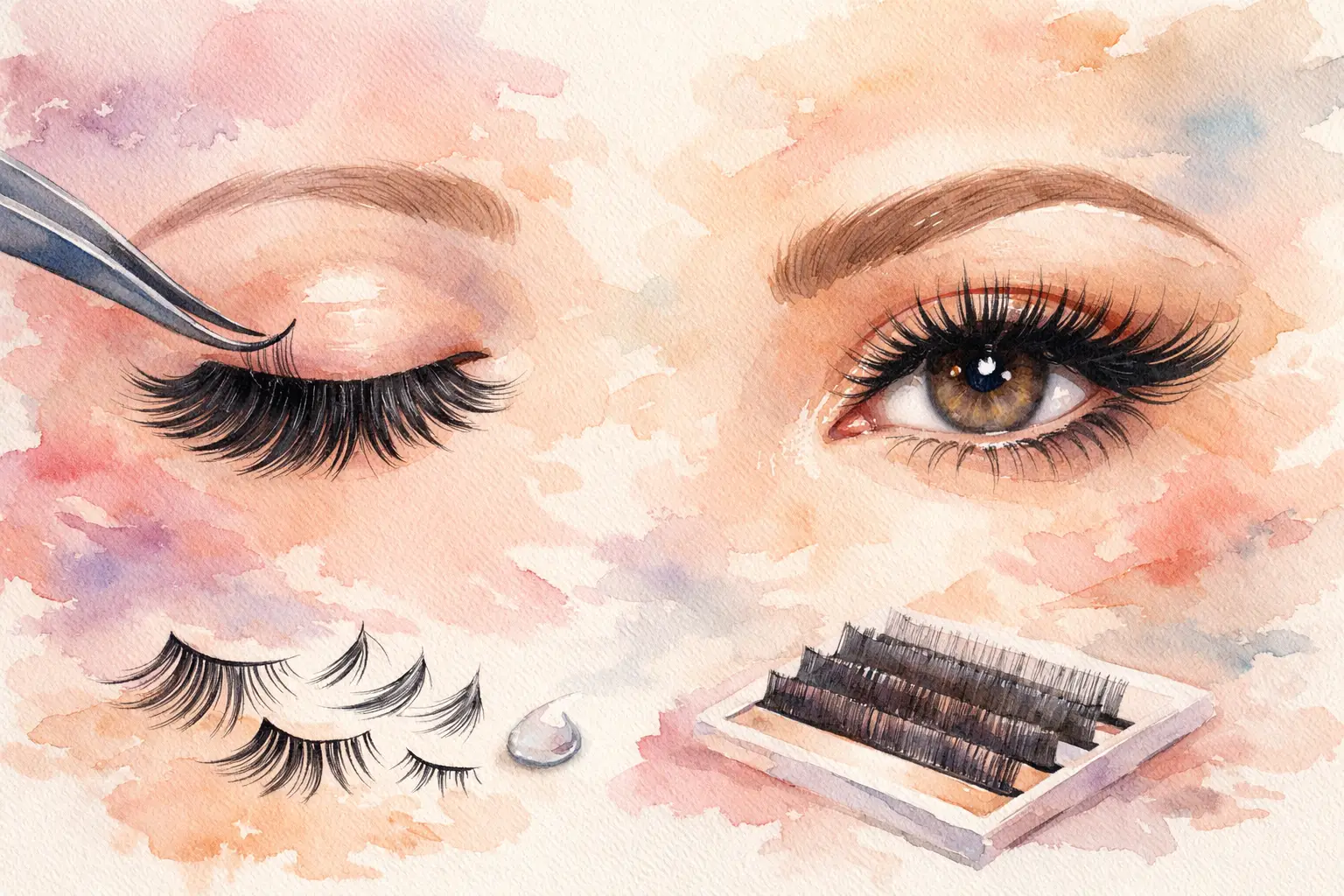 The Difference Between Eyelash Extensions