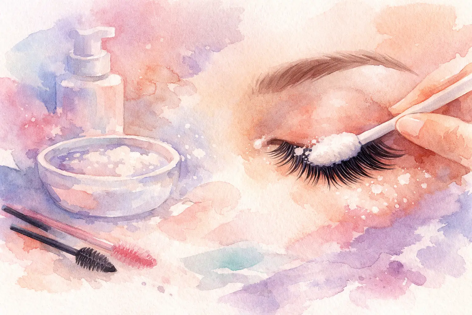 How to Clean Lash Extensions the Right Way
