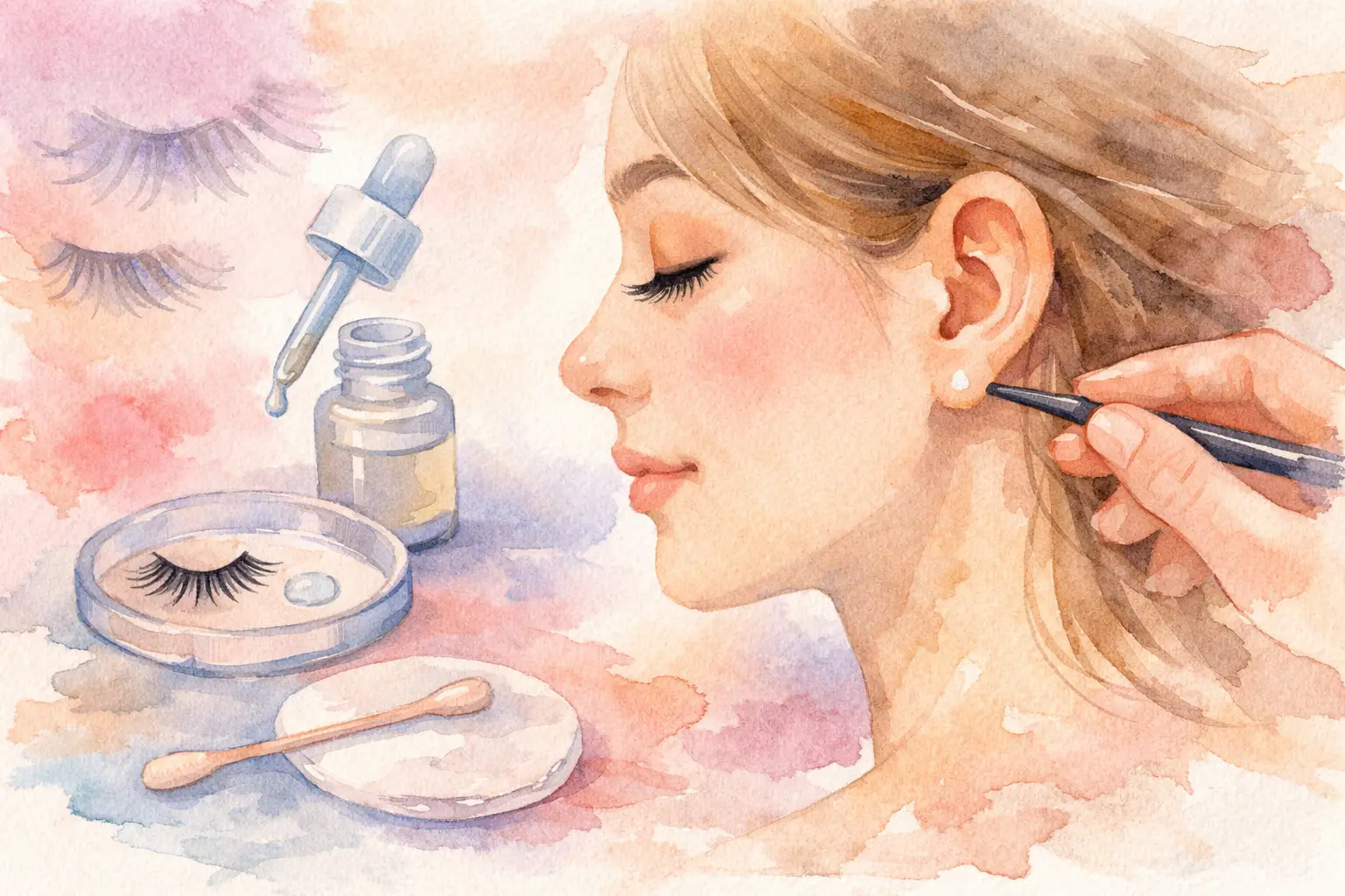 How to Patch Test Lash Adhesive Before Extensions