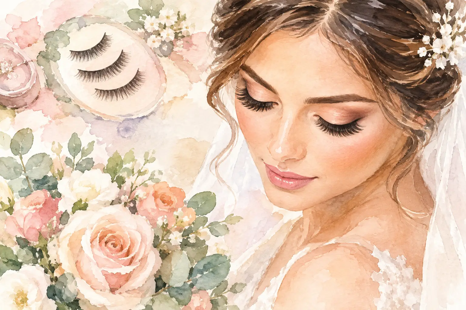 Best Lash Styles for Weddings and Bridal Photos