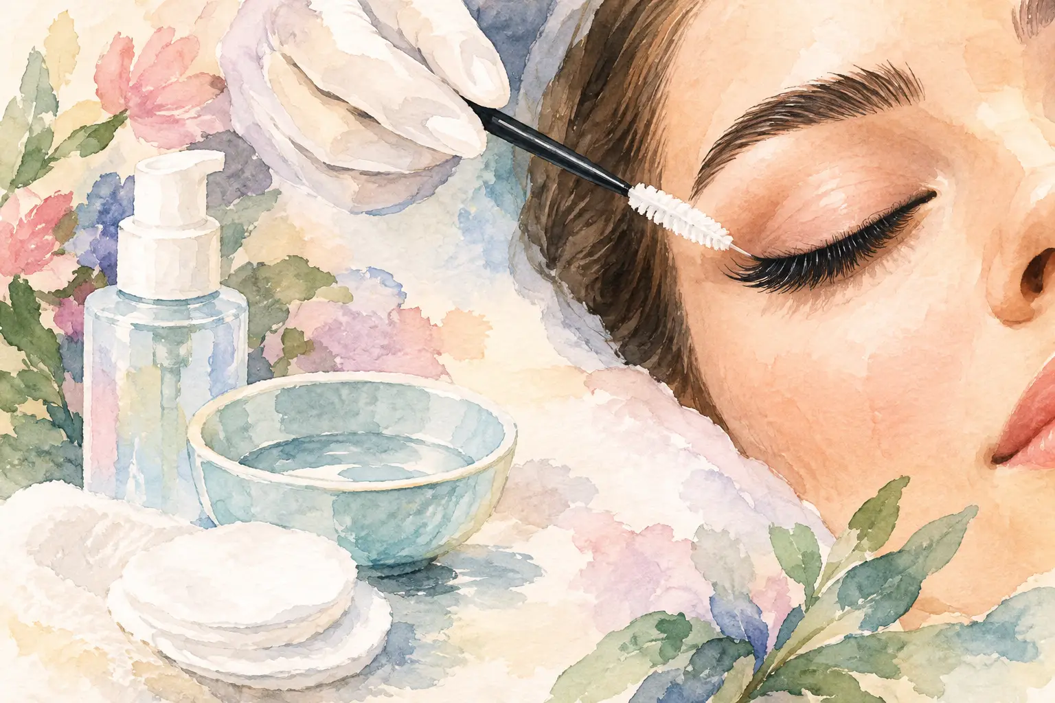 Lash Extension Cleaning for Longer-Lasting Lashes