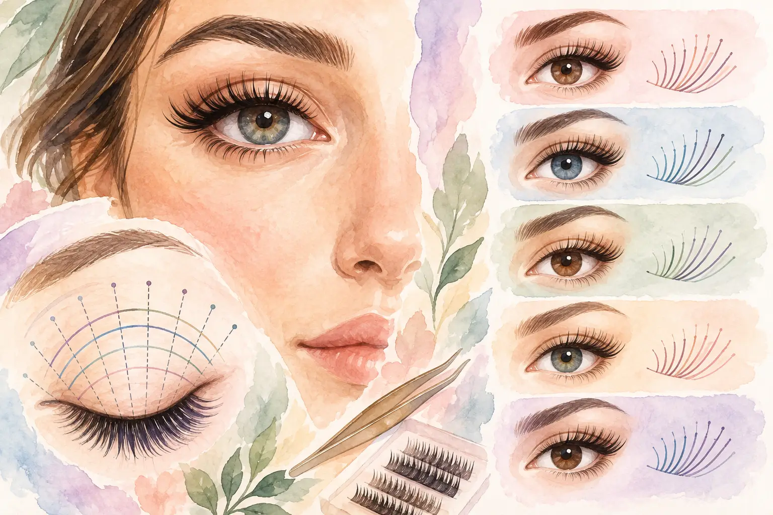 Lash Mapping for Eye Shapes That Flatters