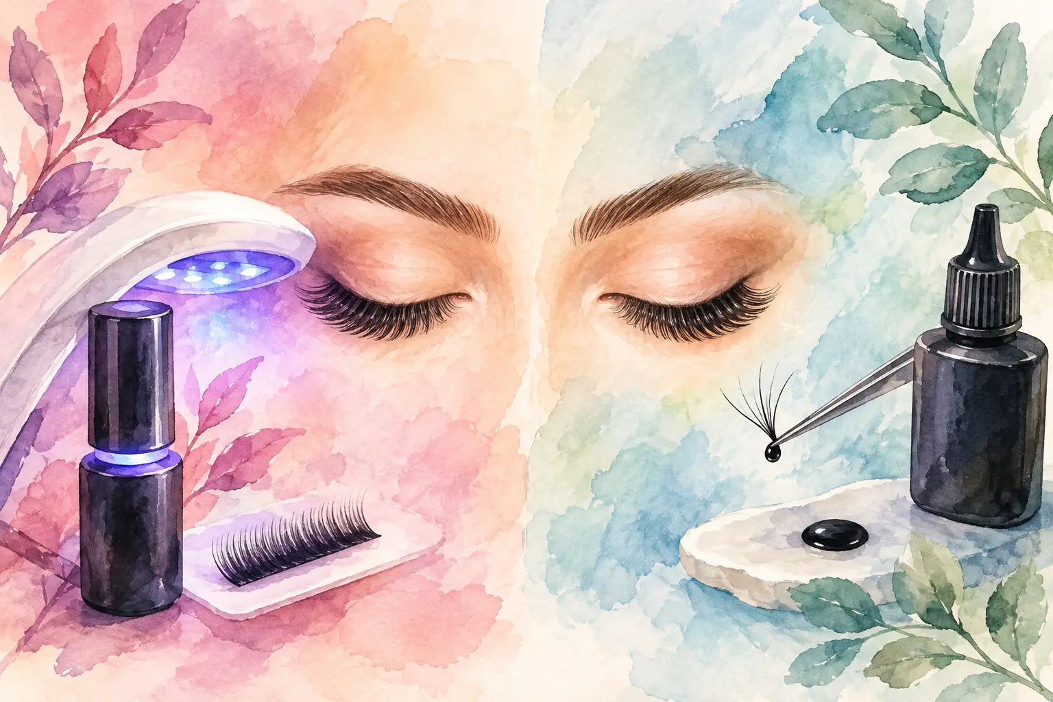 LED Lash Glue Versus Traditional: Which Fits?