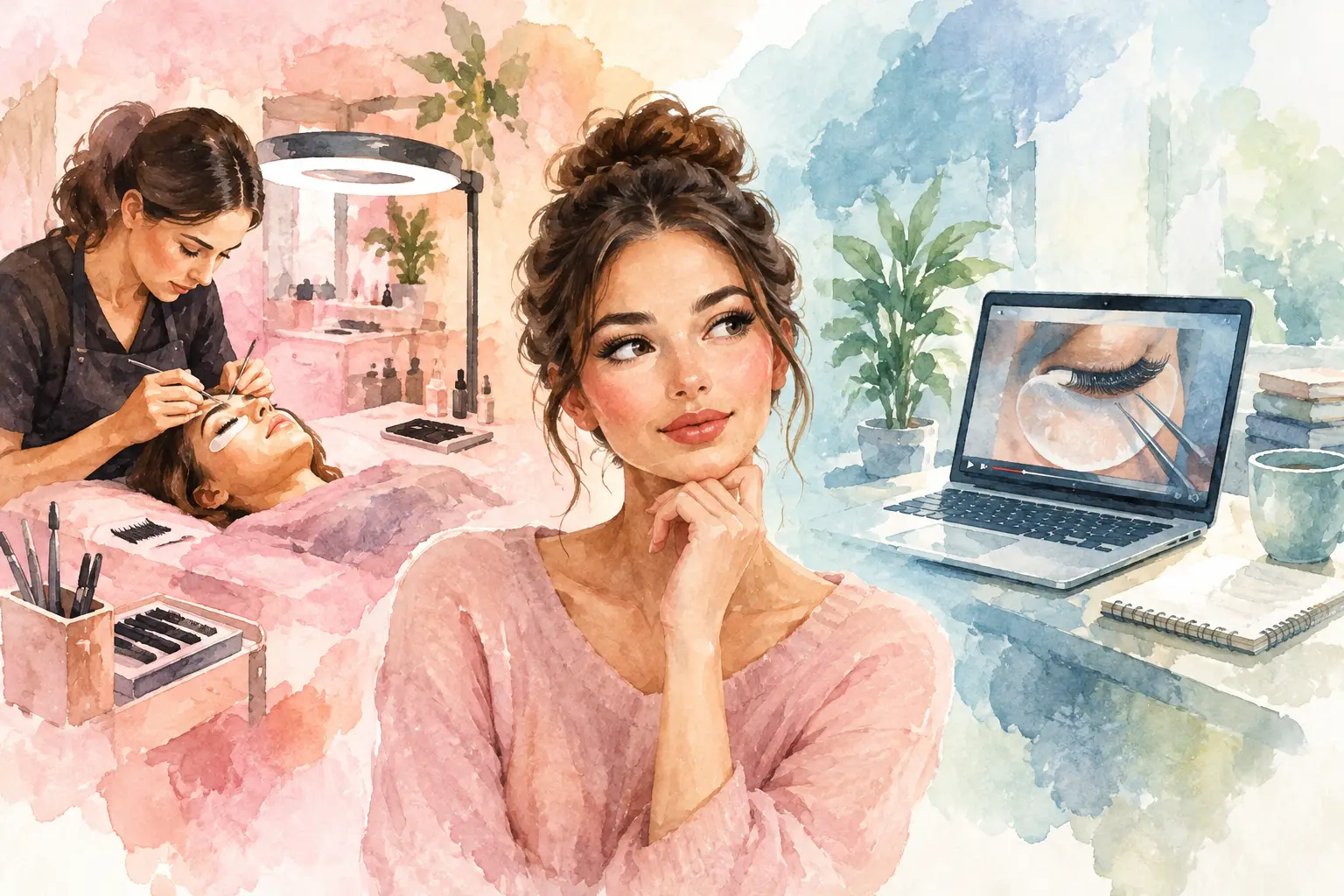 Salon Lash Training vs Online: Which Fits You?